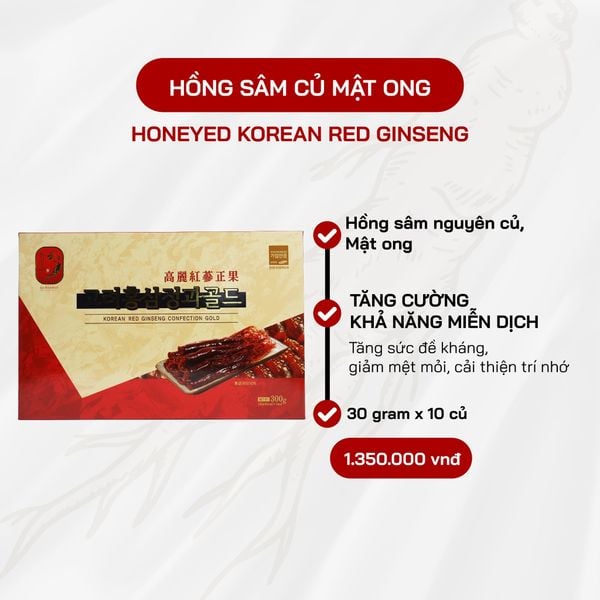  Hồng Sâm Củ Mật Ong HANSAMSU 