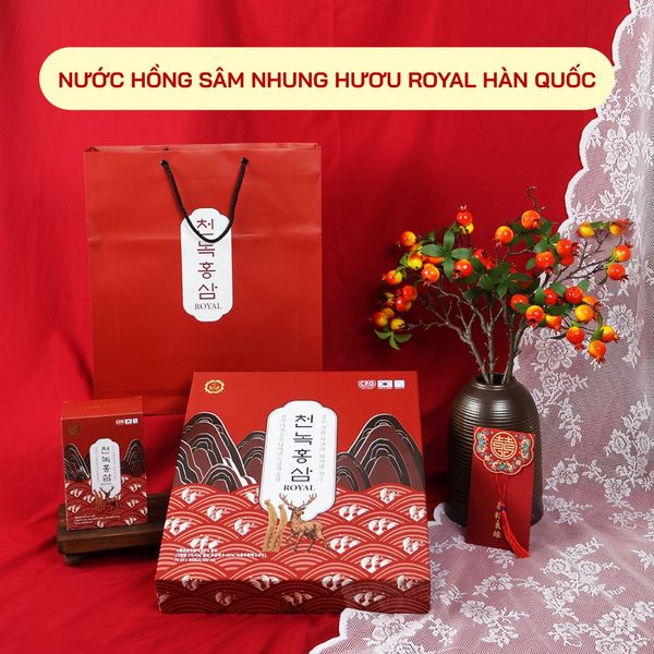  Nước Hồng Sâm Nhung Hươu 