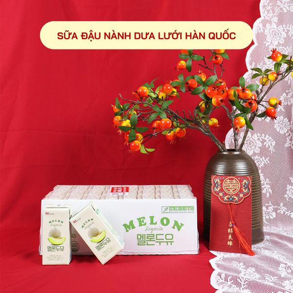  Sữa Đậu Nành Dưa Lưới Hàn Quốc 