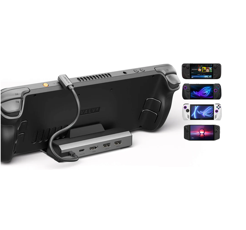  Dock Xuất Hình Lên Tivi Jsaux 5 in 1 Cho Máy Steam Deck/ Asus Rog Ally/ Legion Go 
