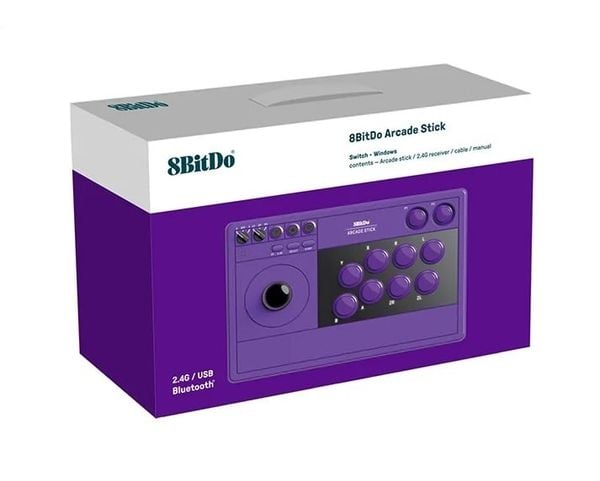  Bộ Điêu Khiển 8bitdo Arcade Stick Cho Nintendo Switch và PC 