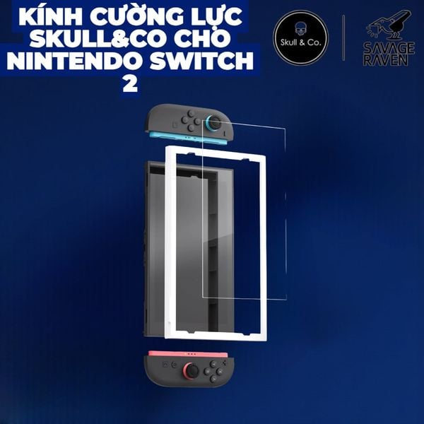  Kính Cường Lực Skull & Co Cho Nintendo Switch 2 