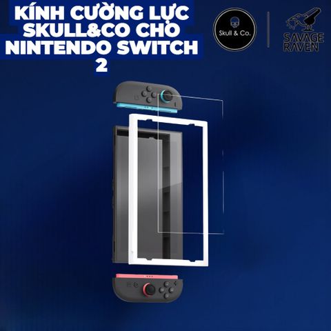  Kính Cường Lực Skull & Co Cho Nintendo Switch 2 