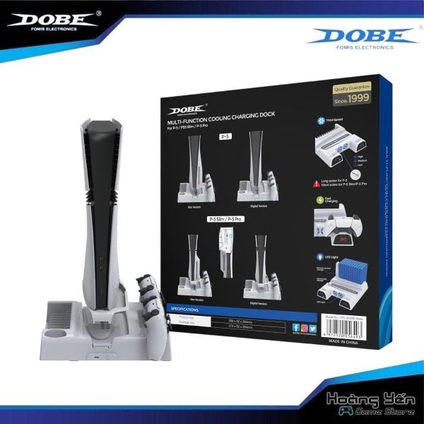  Đế Tản Nhiệt Ps5 Ps5 Pro, Slim, Fat Dobe TP5-3532D 
