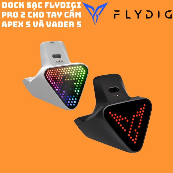  Dock sạc Flydigi 2 Pro cho tay cầm Apex 5 và Vader 5 