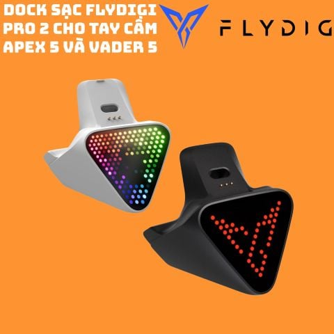  Dock sạc Flydigi 2 Pro cho tay cầm Apex 5 và Vader 5 