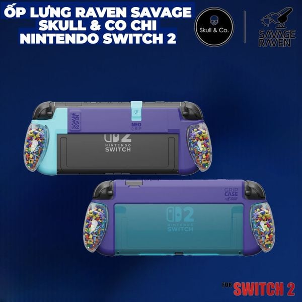  Ốp lưng GripCase Skull & Co Limited Edition Cho Nintendo Switch 2 