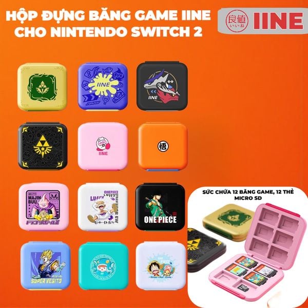  Hộp băng game Nintendo Chính Hãng IINE 