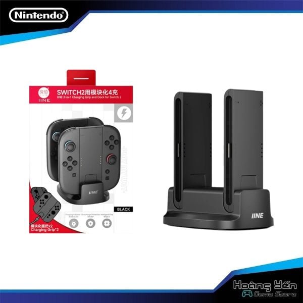  Dock sạc cho Joy Con Nintendo Switch 2 IINE L1106 