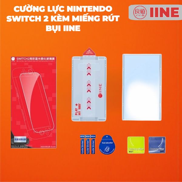  Cường Lực Máy Nintendo Switch 2 IINE 
