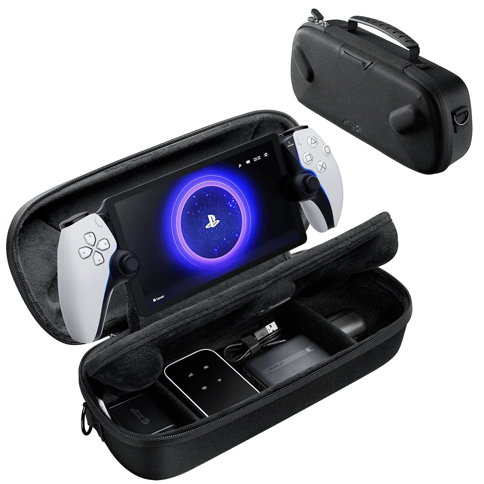  Túi Chống Sốc Jsaux Playstation Portal Double-Decker Travel Supply Case 