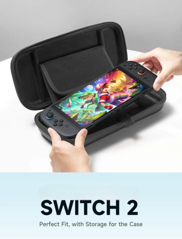  Túi Đựng Cứng hãng Cho Nintendo Switch 2 JSaux 
