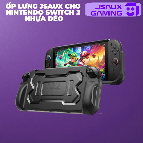  Ốp Lưng Jsaux cho Nintendo Switch 2 nhựa dẻo 