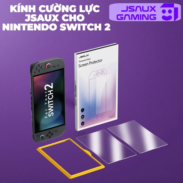  Ốp Trong Suốt Jsaux Cho Nintendo Switch 2 
