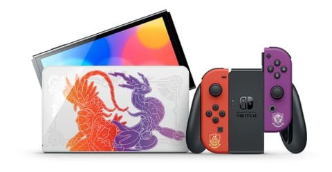  Máy Nintendo Switch Oled Mod Chip Hack phiên bản Pokemon Edition Cũ 