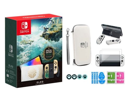  Máy Nintendo Switch Oled Mod Chip Hack phiên bản Zelda Edition Cũ 