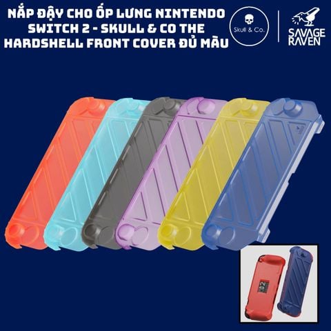  Nắp Đậy Cho Ốp Lưng Nintendo Switch 2 - Skull & Co The HardShell Front Cover 