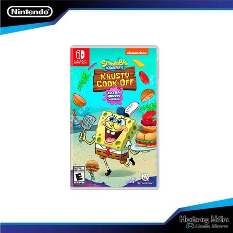 Nickelodeon Spongebob Krusty Cook Off Nintendo Switch 