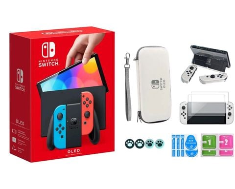  Máy Nintendo Switch Oled Mod Chip Hack phiên bản Neon Cũ 