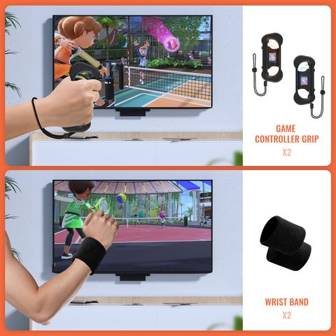  Phụ Kiện Nintendo Switch 2 12 in 1 Sport Set ( Vợt/ Bóng Chày/ Đánh Golf ) JYS NS2277-V3 