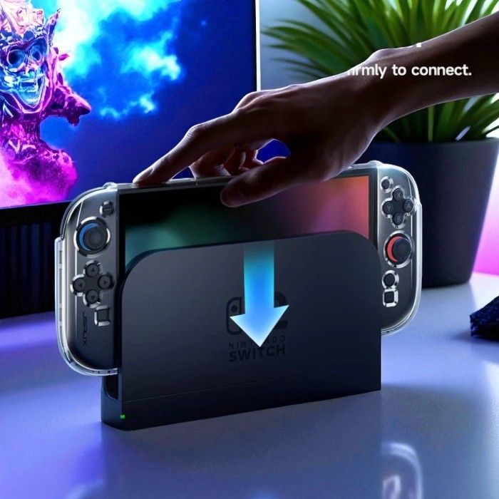  Ốp Trong Suốt Jsaux Cho Nintendo Switch 2 
