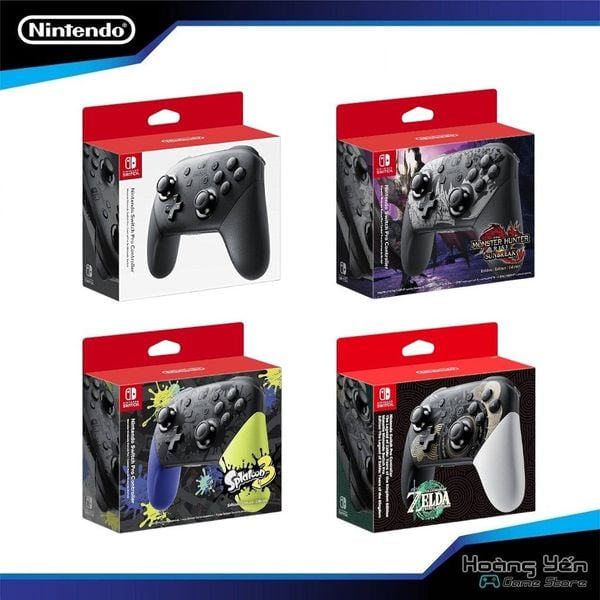  Tay Pro Controller Chính Hãng Nintendo Cũ và Like New 