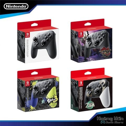  Tay Pro Controller Chính Hãng Nintendo Cũ và Like New 
