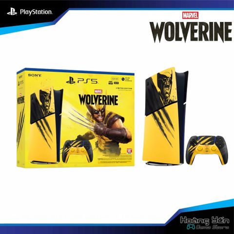  Máy Ps5 Slim Digital Marvel Wolverine Limited Edition - Không kèm Code Game 