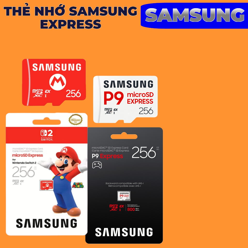  Thẻ Nhớ Samsung Express Nintendo Switch 2 