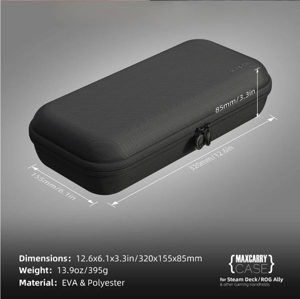  Túi MaxCarry Carrying Case Cho Steam Deck/ Asus ROG Ally Skull & Co. 