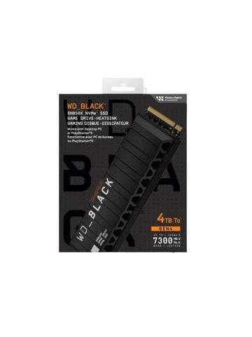  Ổ Cứng SSD WD Black SN850P 500GB/ 1TB/ 2TB PCIe NVMe Gen 4 Gaming 