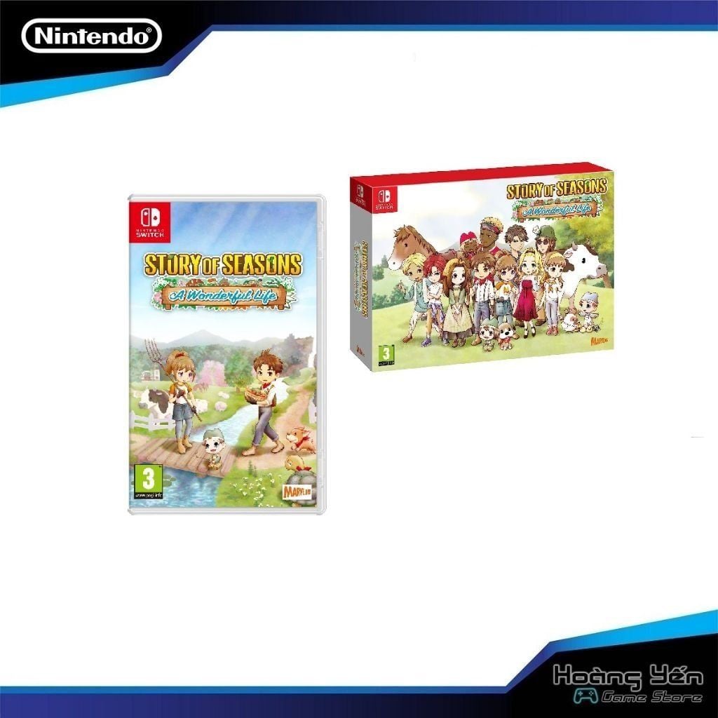  Story Of Seasons A Wonderful Life Nintendo Switch 