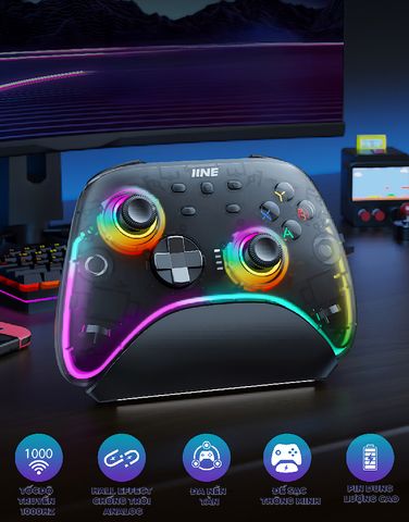  Tay Wireless cho Nintendo Switch 2/ PC/ Android IINE L1044 