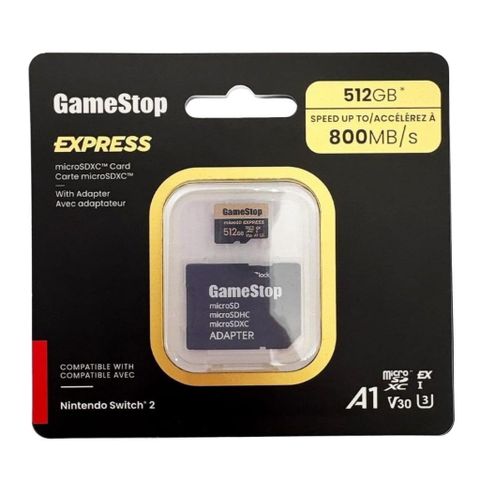  Thẻ Nhớ Cho Nintendo Switch 2 GameStop Express Chính Hãng 