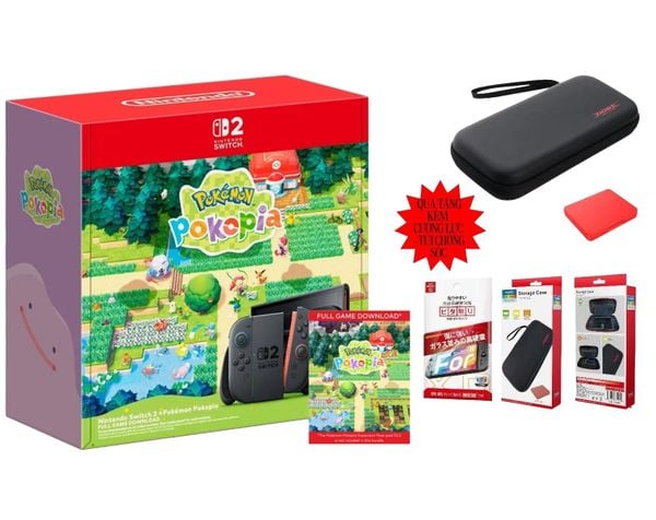  Máy Nintendo Switch 2 Pokémon Pokopia Bundle 