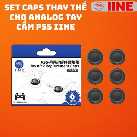  Set Caps thay thế Cho Analog Tay Cầm Ps5 IINE 
