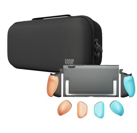  Ốp Lưng Savage Raven by Skull & Co. FissionGrip:Revolutionary Split Protective Case Cho Nintendo SWITCH 2 