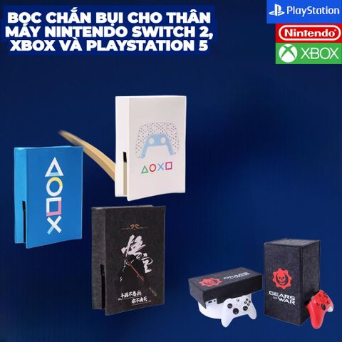  Bọc Chắn Bụi Cho Máy Nintendo Switch 2, Xbox và Playstation 5 