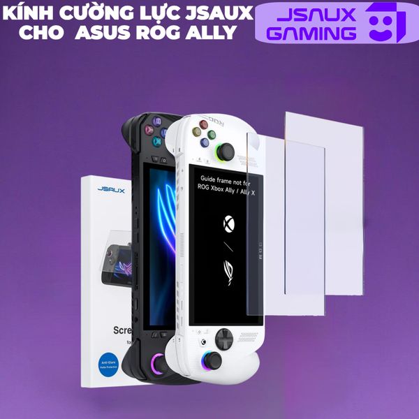  Kính Cường Lực Jsaux Cho Asus Rog Ally/ Xbox Rog Ally/ MSI Claw A1M 