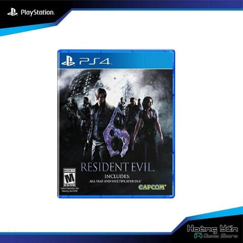  Resident Evil 6 Ps4 