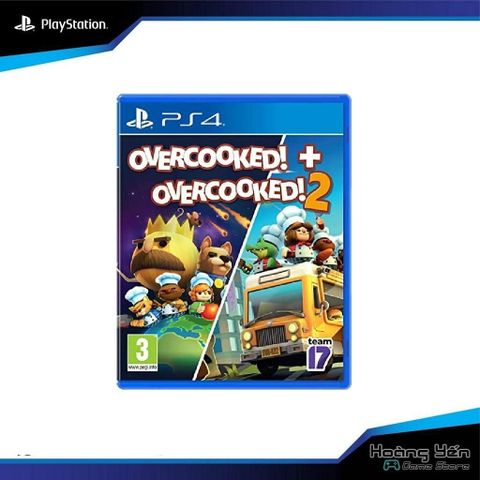  Overcooked 1 + 2 Ps4 