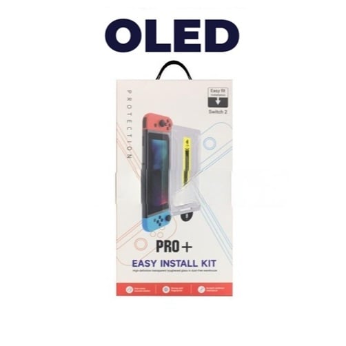  Kính Cường Lực Nintendo Switch 2 Kèm Rút Bụi 