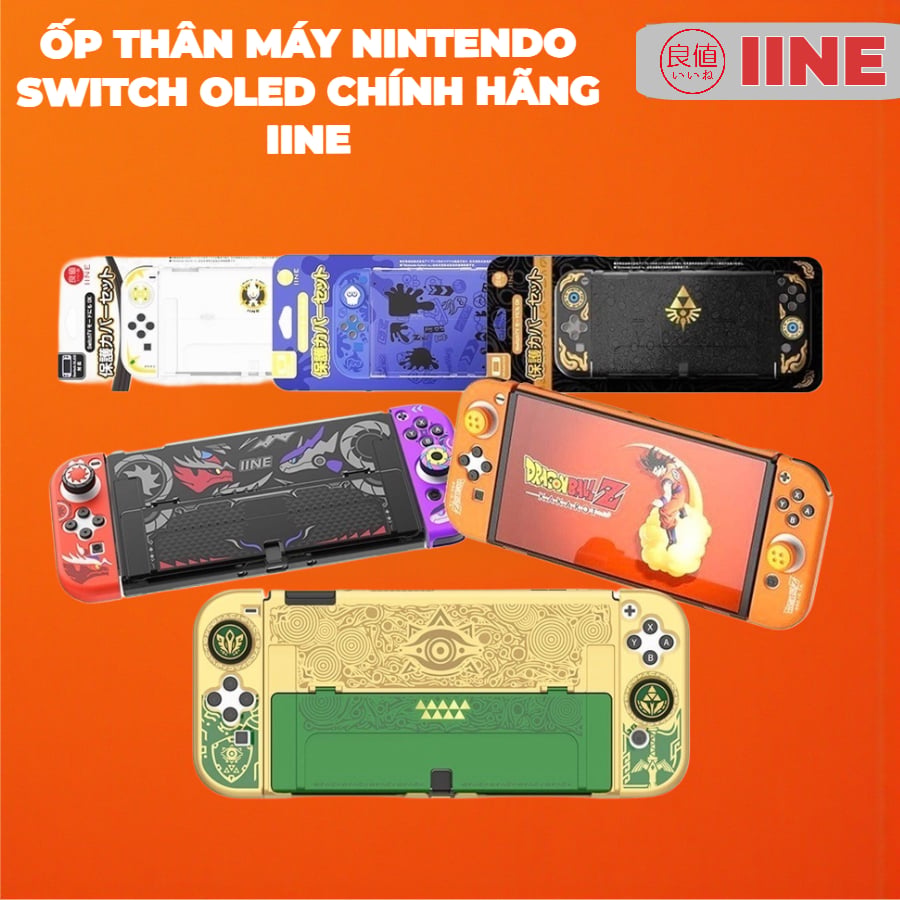  Ốp Lưng Nintendo Switch Oled IINE 