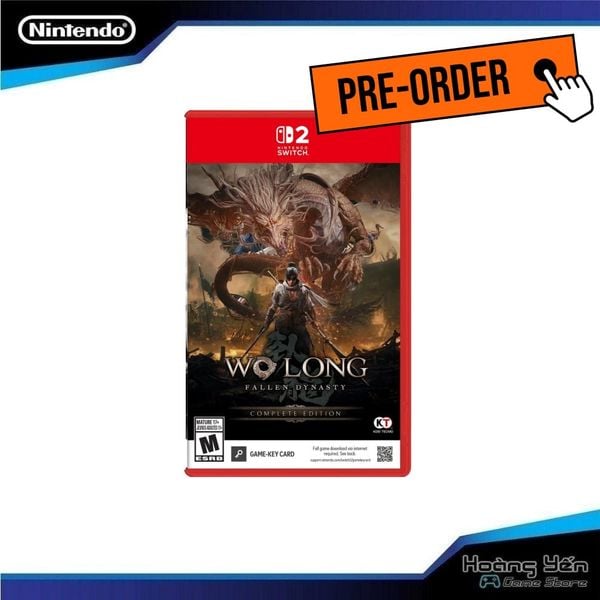  Wo Long Dyanasty Fallen Complete Edition Switch 2 ( PRE-ORDER ) 
