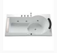 MT211AL/R Bồn Tắm Massage Không Chân - Không Yếm