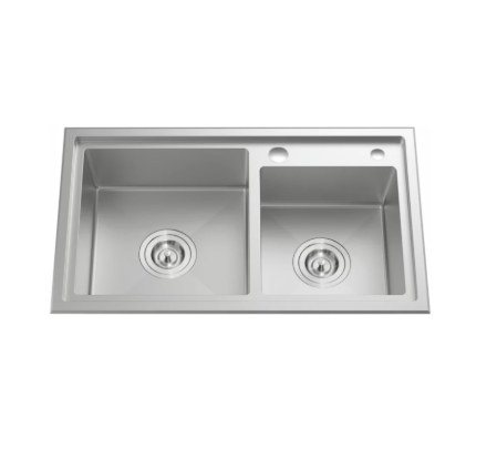 CHẬU RỬA BÁT 2 HỐ NOBINOX LIKEN NL786