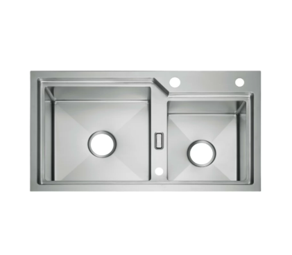 CHẬU RỬA BÁT 2 HỐ NOBINOX LUMIA NJ512