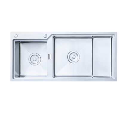 CHẬU RỬA BÁT 2 HỐ NOBINOX RAZIA NJ575