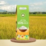  GẠO THƠM ST25 HỮU CƠ / ORGANIC ST25 FRAGRANT RICE 1KG - 100% SẢN XUẤT TẠI SÓC TRĂNG 