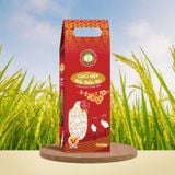  GẠO NẾP - SẾU ĐẦU ĐỎ/RED-HEADED CRANE GLUTINOUS RICE - GẠO NẾP TRUYỀN THỐNG ĐẶC SẢN SÓC ĐỒNG BẰNG SÔNG CỬU LONG 1KG 